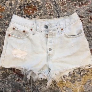 Levi’s 501 denim shorts